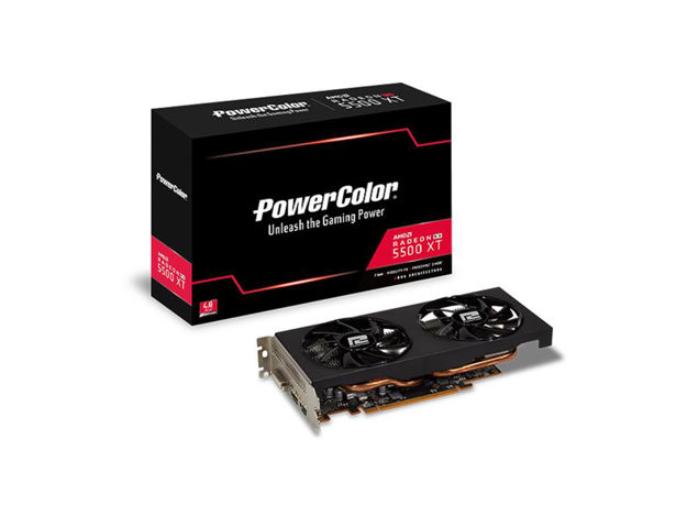 imagem de Placa de Video Power Color Radeon Rx 5500xt 4gb Ddr6 - Axrx5500xt 4gbd6-Dh/Oc
