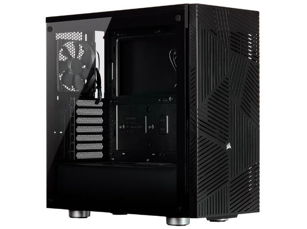 imagem de Gabinete Corsair 275r Airflow Mid Tower Lateral em Vidro Temperado c/ Fan - Cc-9011181-Ww