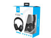 imagem de Headphone Hoopson Bluetooth V5.0 Preto com Prata Auxiliar/Cartao Tf/Fm - F-048s