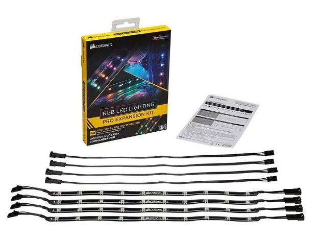 imagem de Controlador de Led Rgb Corsair Link Lighting Node Kit de Expansao Pro - Cl-8930002