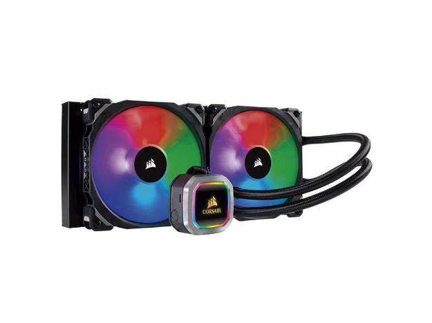 imagem de Water Cooler Corsair Hydro H100i Platinum Se 240mm Rgb Branco - Cw-9060042-Ww