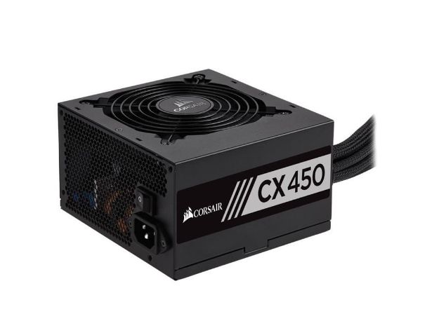 imagem de Fonte Corsair 450w 80 Plus Bronze Cx450 - Cp-9020120-Br