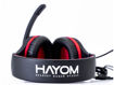 imagem de Headphone Hayom Gamer P2 Usb Preto/Vermelho - Hf2205