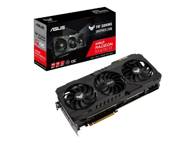 imagem de Placa de Video Asus Amd Radeon Rx 6700xt Oc 12gb Ddr6 256 Bits * - Tuf-Rx6700xt-O12g-Gaming