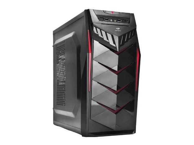 imagem de Gabinete C3tech Gamer Itx/Micro Atx/Atx/Full Atx Preto S/Fonte - Mt-G70 Bk