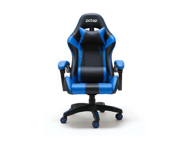 imagem de Cadeira Gamer Pctop Azul - Pc6022-Re