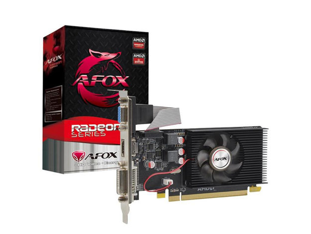 imagem de Placa de Video Afox Radeon R5 230 2gb Ddr3 64 Bits - Hdmi - Dvi - Vga - Afr5230-2048d3l4