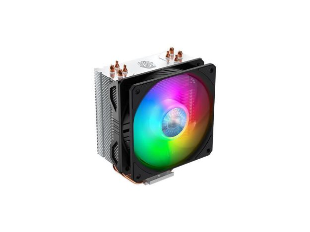 imagem de Air Cooler P/ Processador Cooler Master Hyper 212 Argb com 4 Heatpipes e Ventoinha 120mm Argb - Rr-2v2l-18pa-R1