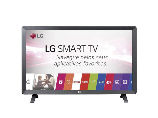 imagem de Tv Monitor Lg 24" Smart LCD Led 2x Hdmi Usb Wi-Fi - 24tl520s-Ps.Awz