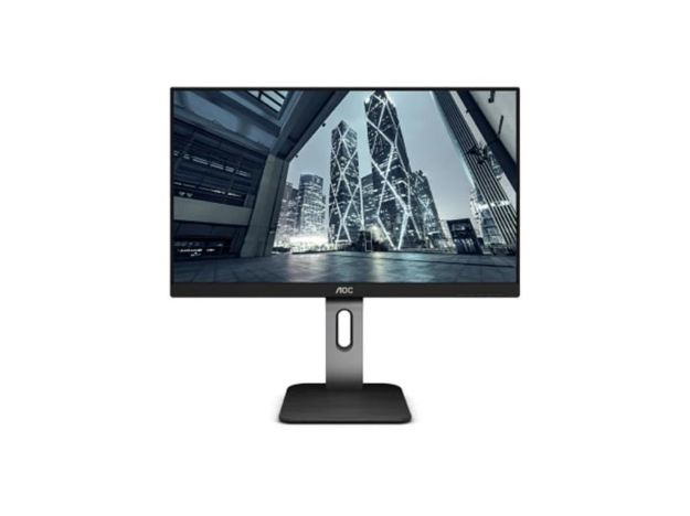 imagem de Monitor 23,8" Aoc Led/Wva Fhd Hdmi Vga Usb Display Port C/Ajuste de Altura (Pivot) - 24p1u