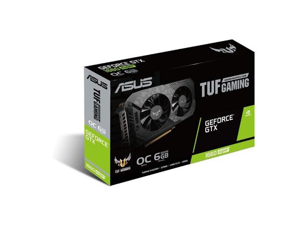 imagem de Placa de Video Asus Geforce Gtx 1660s Tuf Gaming Oc 6gb Gddr6 192 Bits (S) * - Tuf-Gtx1660s-O6g-Gaming