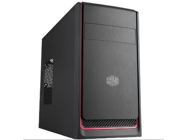 imagem de Gabinete Cooler Master Masterbox E300l Vermelho, M-Atx, Lateral Fechada, com Baia Odd - Mcb-E300l-Kn5n-B00
