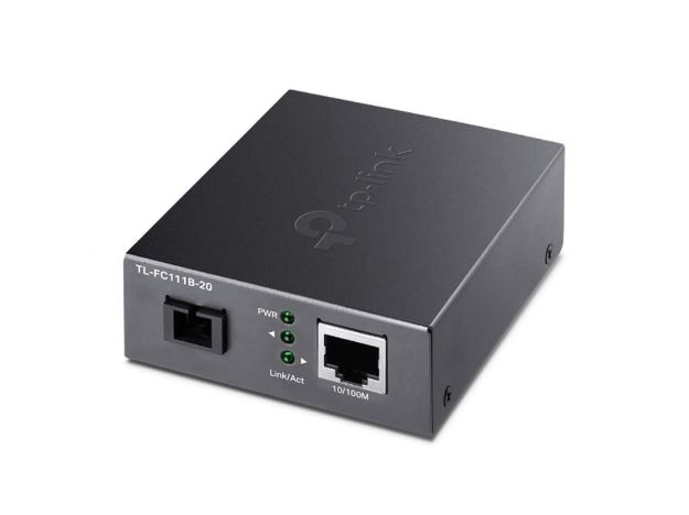 imagem de Conversor de Midia Tp-Link Wdm 10/100mbps Tl-Fc111b-20(Un) - Tpn0248