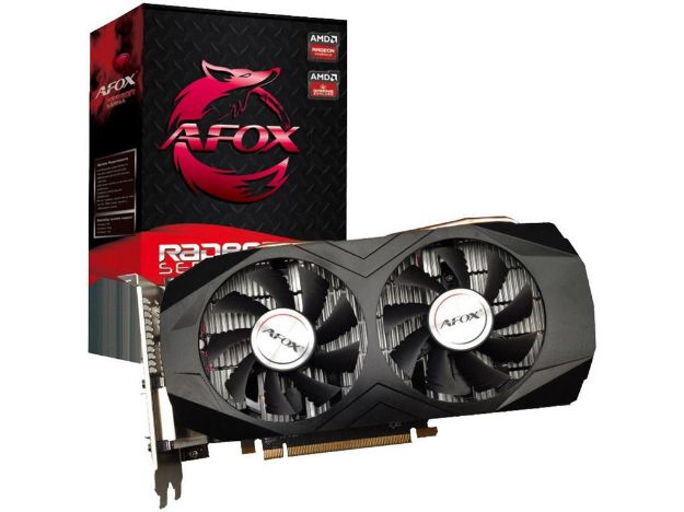 imagem de Placa de Video Afox Radeon Rx580 8gb 2048sp Gddr5 256bit Hdmi - Dvi - Dp - Afrx580-8192d5h3-V2