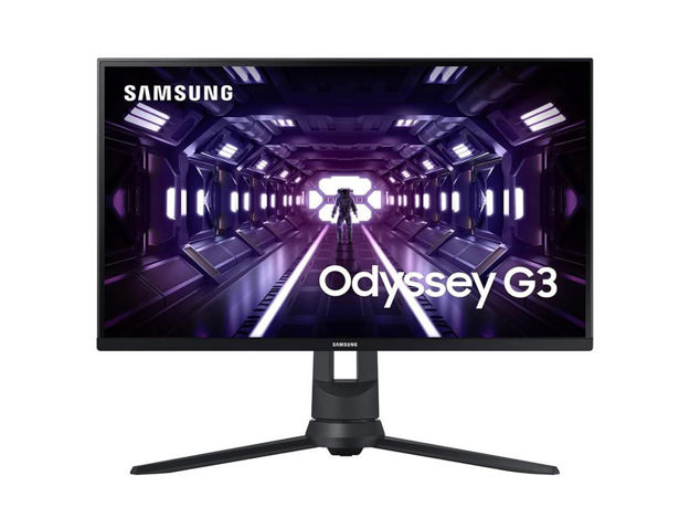 imagem de Monitor Samsung 27" Led/Va Gamer Odyssey G3 Fhd 144hz 1ms Hdmi Dislay Port Freesync c/ Ajuste de Altura(Pivot)-Lf27g35tf