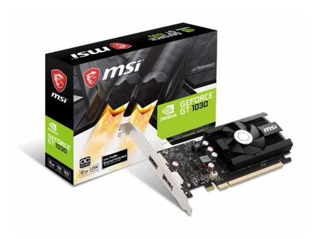 imagem de Placa de Video Msi Geforce Gt 1030 2gb Ddr4 Lp Oc - 912-V809-4065