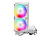 imagem de Water Cooler P/ Processador Cooler Master Masterliquid Ml240l V2 Argb White Edition, Radiador 240mm - Mlw-D24m-A18pw-Rw