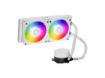 imagem de Water Cooler P/ Processador Cooler Master Masterliquid Ml240l V2 Argb White Edition, Radiador 240mm - Mlw-D24m-A18pw-Rw