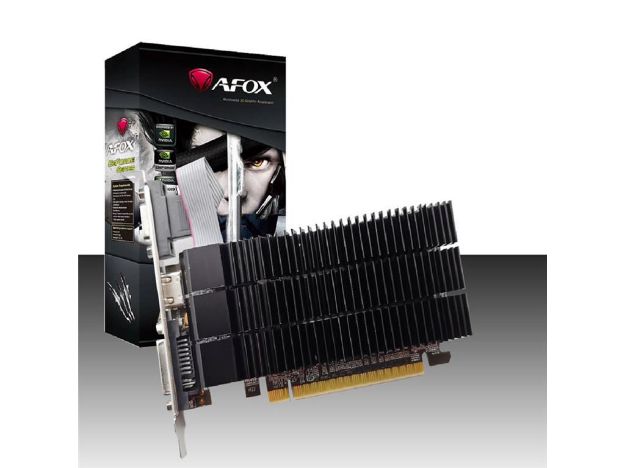 imagem de Placa de Video Afox Geforce Gt210 1gb Ddr3 64 Bits Lp - Hdmi - Dvi - Vga - Af210-1024d3l5-V2