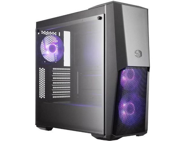 imagem de Gabinete Cooler Master Masterbox Preto 500 Lateral em Vidro Temperado Mini Itx/Micro Atx/Atx/E-Atx Ventoinha 120mm- Mb50