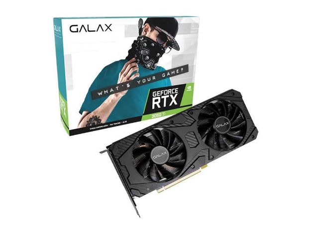 imagem de Placa de Video Galax Geforce Rtx 3060 Ti (1-Click Oc) 8gb Gddr6 256 Bits Dp 3hdmi - 36isl6md1vqw