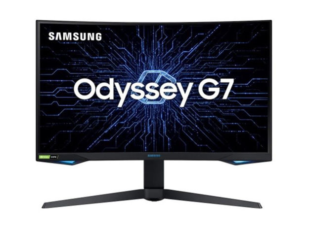 imagem de Monitor Samsung 27" Led/Va Gamer Curvo Odyssey G7 Qhd 240 Hz 1ms 2x Hdmi - Lc27g75tqslxzd