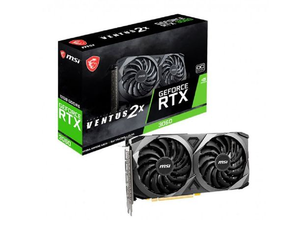 imagem de Placa de Video Msi Geforce Rtx 3060 Ventus 2x 12gb Gddr6 -912-V397-272