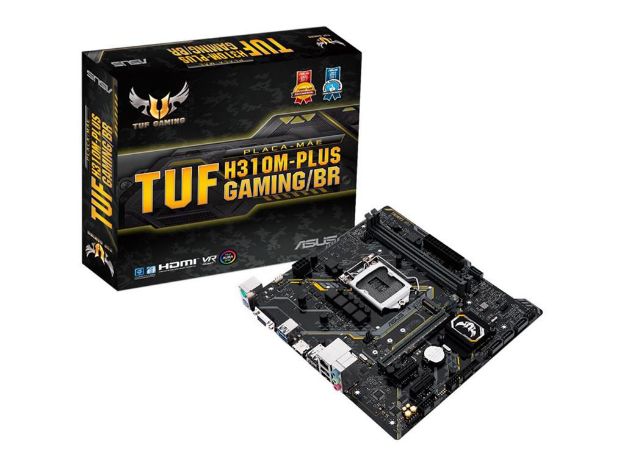 imagem de Placa Mae Asus Intel Lga (1151) Micro Atx Ddr4 - Tuf H310m-Plus Gaming/Br