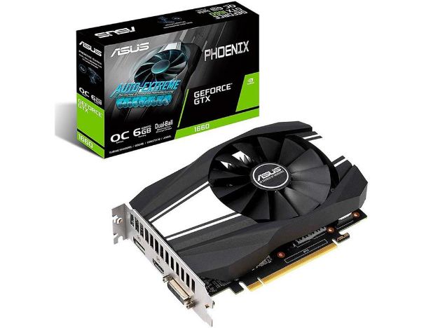 imagem de Placa de Video Asus Geforce Gtx 1660 Oc Phoenix 6gb Ddr5 192 Bits * - Ph-Gtx1660-O6g