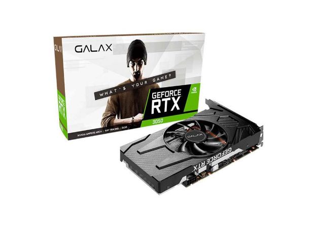 imagem de Placa de Video Galax Geforce Rtx 3050 1-Click Oc 8gb Gddr6 - 35nsl8md6zoc