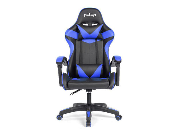 imagem de Cadeira Gamer Pctop Strike Azul - 1005