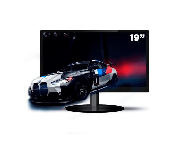 imagem de Monitor Pctop 19" Led Slim Vga c/ Cabo Hdmi Vesa - Mlp190hdmi