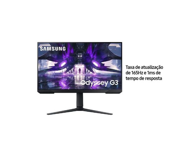imagem de Monitor Samsung 27" Led/Va Gamer Full Hd 165hz 1ms Hdmi Dislay Port Freesync Altura e Rotacao Odyssey G32a - Ls27ag32anl