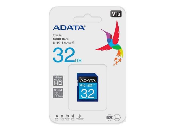 imagem de Cartao de Memoria Adata Sdhc 32gb Uhs-I Class 10 - Asdh32guicl10-R