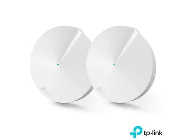 imagem de Roteador Tp-Link Deco M9 Plus (2-Pack) (Us) Wi-Fi Msh Smart Home - Tpn0265
