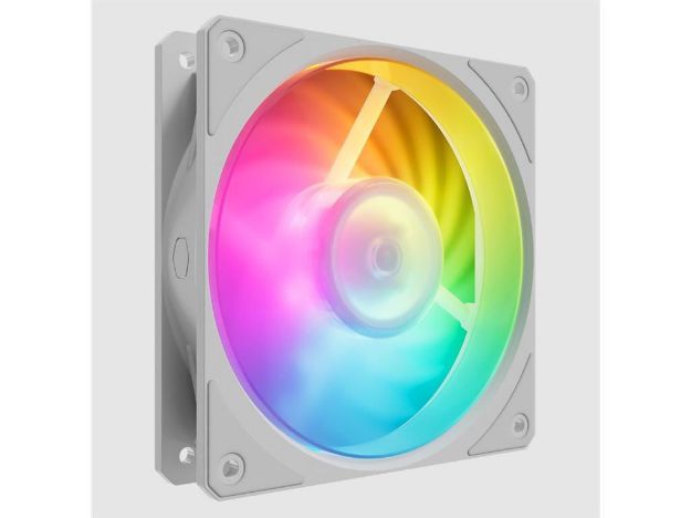imagem de Cooler P/ Gabinete Cooler Master Mobius 120p 120mm Argb Branco - Mfz-M2dw-24np2-R1