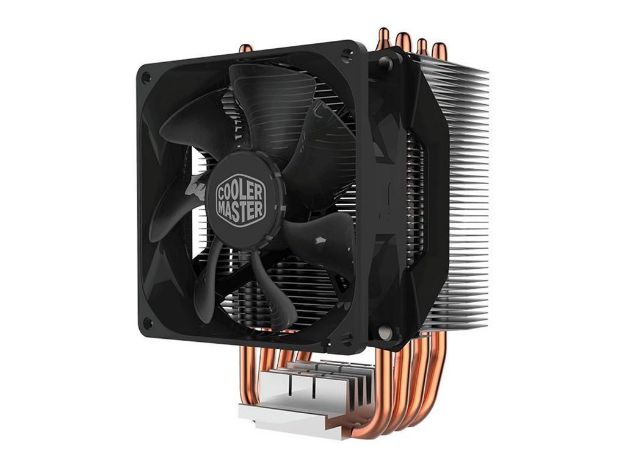 imagem de Air Cooler P/ Processador Cooler Master Hyper H412r 92mm P/ Amd/Intel Rgb Preto - Rr-H412-20pk-R2