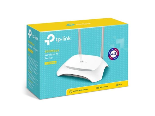 imagem de Roteador Tp-Link Tl-Wr840n Wi-Fi N - Tpn0165