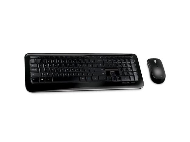 imagem de Kit Teclado e Mouse Microsoft Wireless 850 Preto - Py9-00021