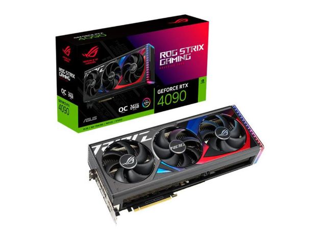 imagem de Placa de Video Asus Geforce Rtx 4090 Rog Strix Oc 24gb Gddr6x 384 Bits Gaming - Rog-Strix-Rtx4090-O24g-Gaming