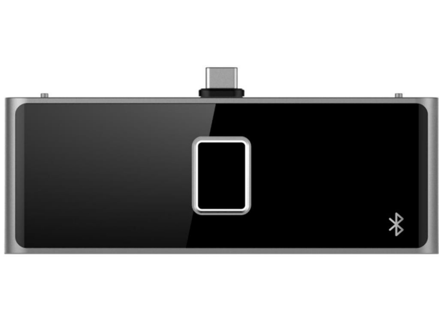 imagem de Modulo Periferico Hikvision Impressao Digital (Biometria) + Bluetooth Ds-Kab673-Fb P/ Facial Ds-K1t673dx (W)
