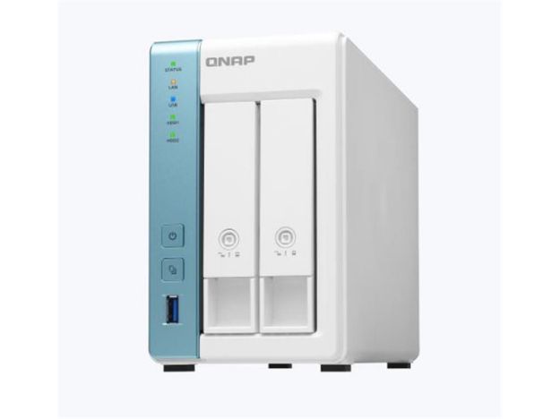 imagem de Storage Qnap 1.7 Ghz 1gb Ddr3 32 Bits 2 Baias - Ts-231k-Us
