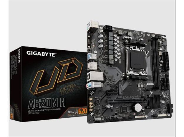 imagem de Placa Mae Gigabyte Amd (Am5) Matx Ddr5 - A620m H 1.0