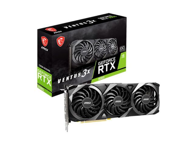 imagem de Placa de Video Msi Geforce Rtx 3060 Ventus 3x Oc 12gb Gddr6 192 Bits - 912-V397-823
