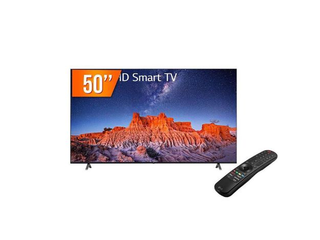 imagem de Tv Lg 50" 4k Uhd Smart Inteligencia Artificial Thinq - 50uq801c0sb.Bwz
