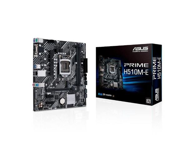 imagem de Placa Mae Asus Intel Lga (1200) Micro Atx Ddr4 Prime H510m-E - 90mb17e0-C1bay0