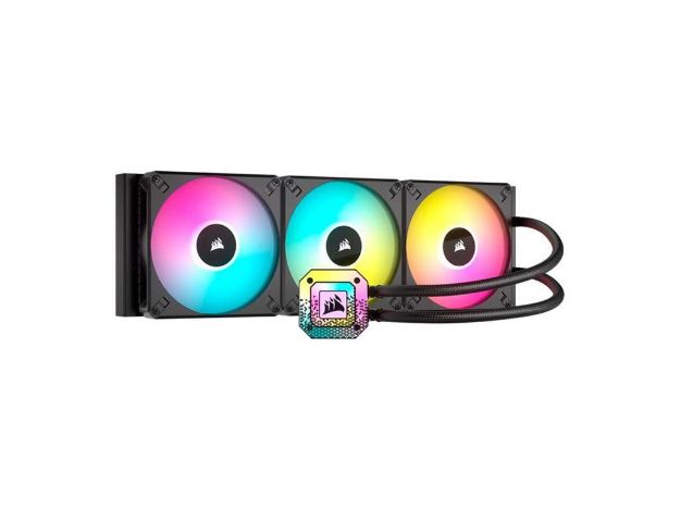 imagem de Water Cooler Corsair Icue H170i Elite Capellix Xt 420mm Rgb Preto - Cw-9060071-Ww