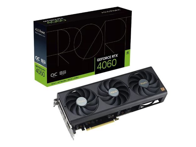 imagem de Placa de Video Asus Geforce Rtx 4060 8gb Gddr6 128 Bits - Proart-Rtx4060-O8g