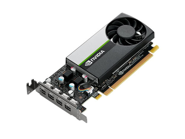 imagem de Placa de Video Pny Quadro T1000 Low Profile 4gb Gddr6 128 Bits - Vcnt1000-Pb