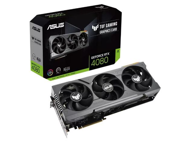 imagem de Placa de Video Asus Geforce Rtx 4080 S 16gb Gddr6x 256 Bits - Tuf-Rtx4080s-16g-Gaming